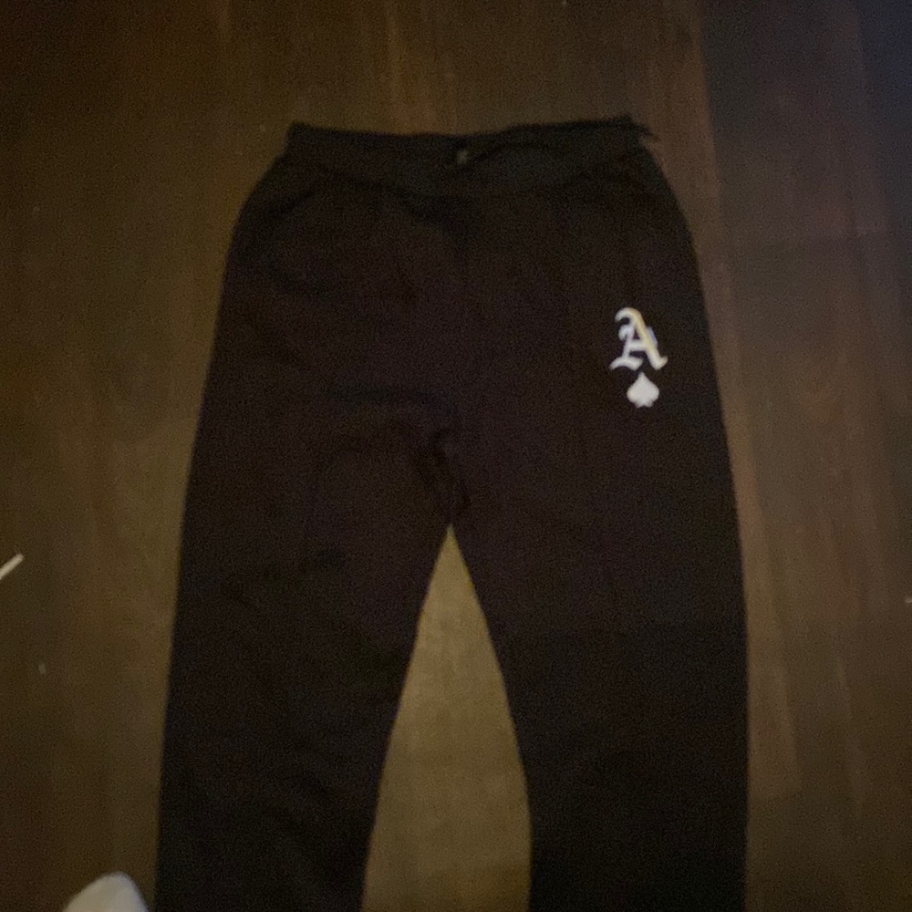 Manfinity homme men letter graphic drawstring waist sweatpants